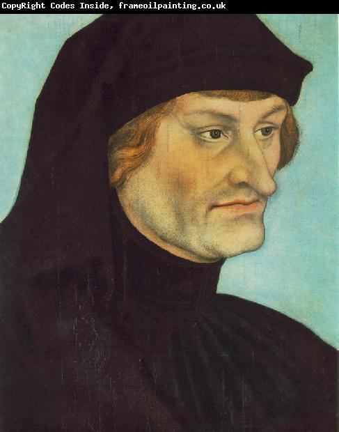 CRANACH, Lucas the Elder Portrait of Johannes Geiler von Kaysersberg fg